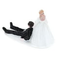 thumbnail image 2 of Topper de pastel de boda de novia y novio de resina sintética de alta Leyfeng Primero de la torta, 2 of 7