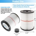 thumbnail image 2 of Cartucho de filtro GIB Cleaningtool 17816 para Craftsman Shop Vac, 2 of 7