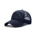 thumbnail image 2 of Baohd Peaked Cap Summer Sunproof Breathable Fast Drying Replacement Adjustable Heats Dissipation Outdoor Running Biking Hat Dark Blue, 2 of 6