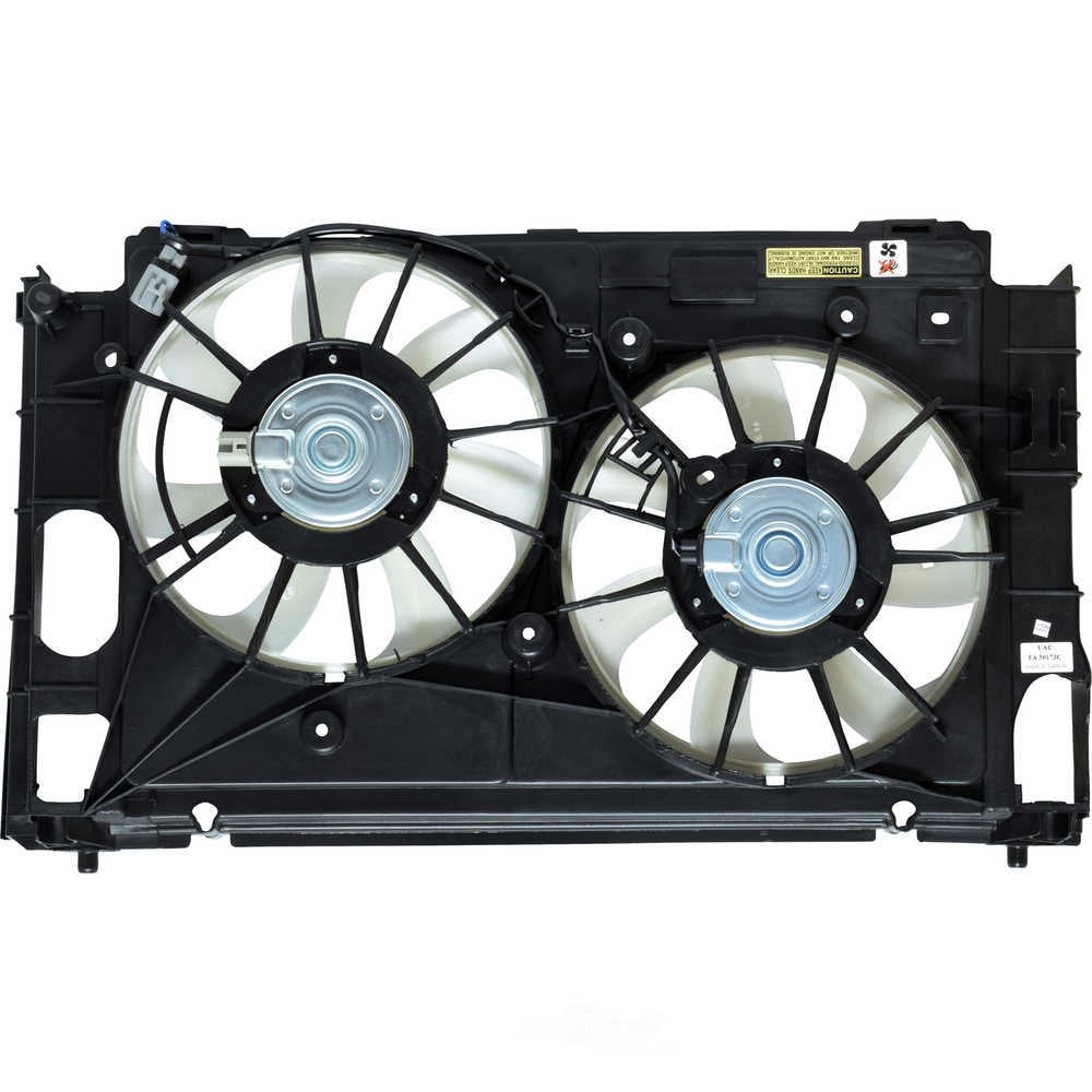 Dual Radiator and Condenser Fan Assembly -- Radiator-Condenser Fan Assy
