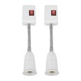 thumbnail image 2 of Extensor de Enchufe de Luz, Enchufe de la UE 110-240V Soporte de Lámpara de Manguera de Instalación Fácil para la Bombilla E26 Y E27 Para El Hogar, 2 of 7