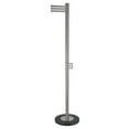thumbnail image 2 of Cortesi Home Contemporary  Stainless Steel Finna Coat Rack, Brushed Nickel, 2 of 2