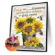 thumbnail image 3 of 5D DIY Diamond Painting Kits Girasol Full Round Drill Wall Decor Art Crafts, 3 of 9