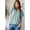 Green, variant on Womens Short Sleeve Blouses White XXL