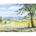 thumbnail image 2 of Withaar, Rian 14x12 Gold Ornate Wood Framed with Double Matting Museum Art Print Titled - Marguerites field, 2 of 4