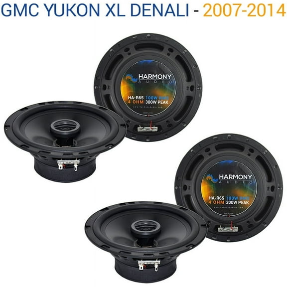 GMC Yukon XL Denali 2007-2014 OEM Speaker Replacement Harmony (2) R65 Package
