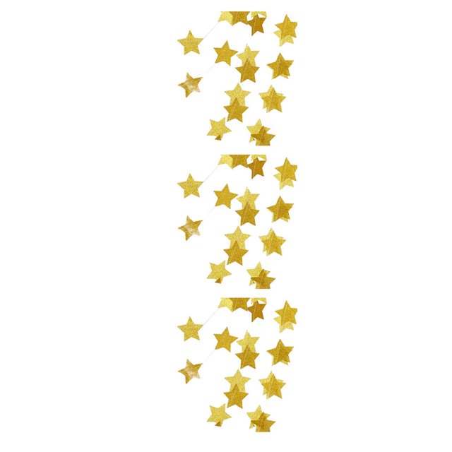 Billuyoard 1 Juego de decoraciones para fiestas, interesante, delicado, colgante, pequeño, creativo, estrellas de interior, accesorios para tipo 23 3Conjunto