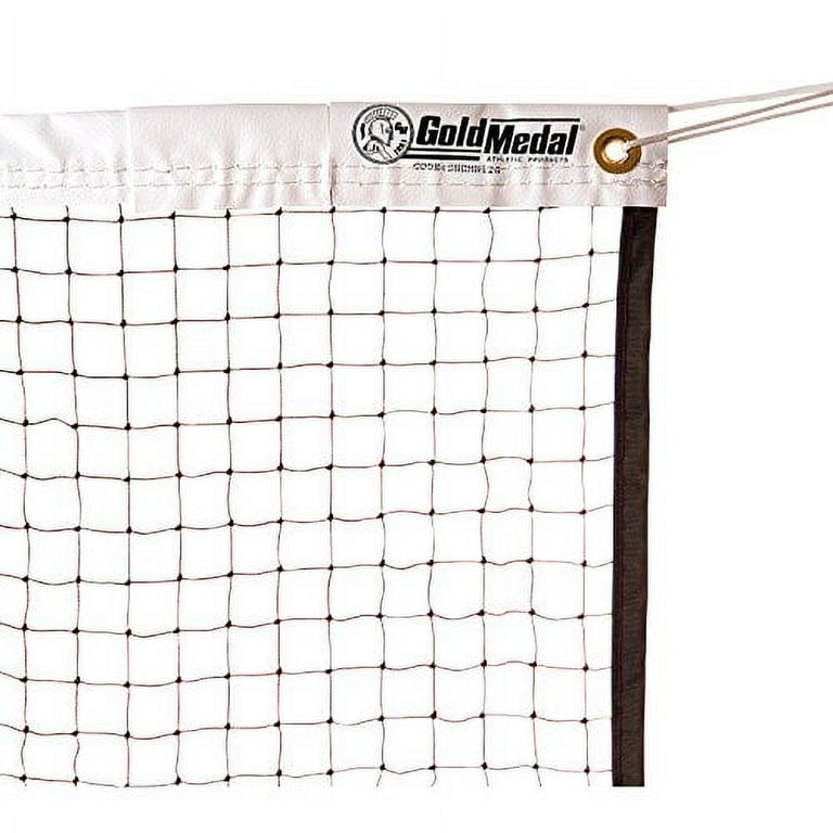 Rete Da Badminton Champro In Nylon Senza Nodi, Bianca, Misura Standard 68 Mm, Per Gioco Amatoriale E Professionale