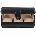 thumbnail image 3 of Portable Cylinder Shape Wrist Watch Case Premium Convenient Watch Display Box Wear-resistant Watch Case, 3 of 8