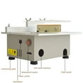 thumbnail image 5 of TECHTONGDA Precision Mini Table Saw Multifunction DIY Woodworking Bench Saw Cutter Grinder, 5 of 13