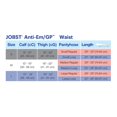 thumbnail image 2 of JOBST Anti-EmGP Seamless Compression Stockings, 18 mmHg, Waist High, Open Toe, White, Box (6 Pair), Small, 2 of 2