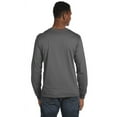 thumbnail image 3 of 949 Anvil Adult Lightweight Long-Sleeve T-Shirt Charcoal S, 3 of 3