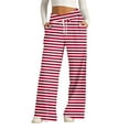 thumbnail image 2 of Endives Women's Lounge Pants Women Wide Leg Casual Sweatpants Pajama Pants Fall Winter, 2 of 6