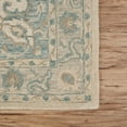 thumbnail image 6 of Ox Bay Epoch 5' x 7'9" Blue/Ivory Medallion Hand-Tufted Wool Blend Indoor Area Rug, 6 of 9