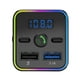 DPTALR Voiture Bluetooth 5.0 Mains Libres Sans Fil Voiture FM Émetteur Récepteur Radio MP3 Adaptateur Lecteur 2 USB Chargeur Kit – image 4 sur 9