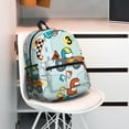 thumbnail image 6 of Goofa Cartoon Car Racing Print Casual Backpack for Women Men,Waterproof High School Bookbag,Lightweight Travel Daypack,Classic College Backpack,Laptob Backpack, 6 of 6