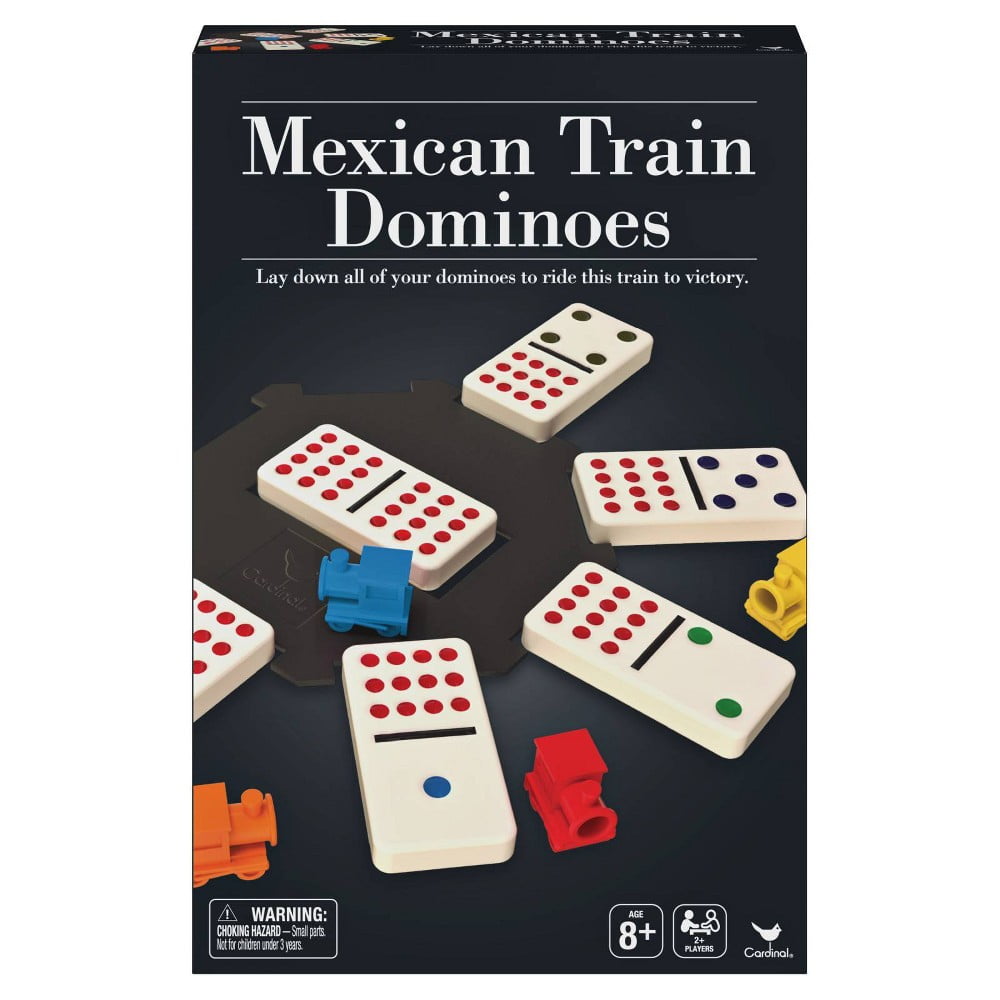 Dominoes Mexican Train Dominoes Game By Pressman Toy NEW 
