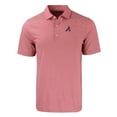 thumbnail image 2 of Men's Cutter & Buck Red/White Atlanta Braves Forge Eco Double Stripe Stretch Recycled Polo, 2 of 3