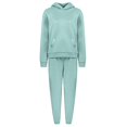 thumbnail image 7 of Fulijie Fruit Of Loom Ladies Sweat Suits,Womens Sweatshirts & Hoodies,Women Solid Solor Casual Fashion Long Pants With Thick Sleeve Hoodie Suit, 7 of 7