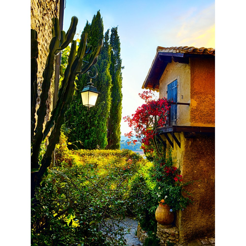 Outdoor Waterproof and Weatherproof Wall Canvas Art, THE VILLA