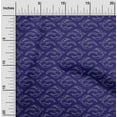 thumbnail image 1 of oneOone Viscose Chiffon Fabric Bird Artistic Sashiko Print Fabric Prints by Yard 42 Inch Wide, 1 of 1
