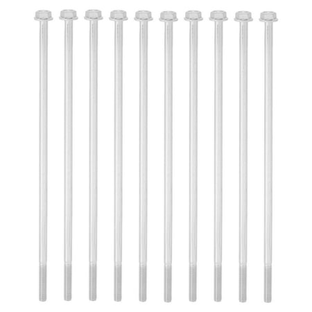 

Flange Hex Screws Replacement Fine Wear-Resistant Generator Long Screw Portable Durable Corrosion Resistance For Fishery Animal Husbandry