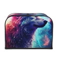 thumbnail image 2 of Fotbe Starry Multicolored Wolf for Four Slice Toaster Cover, Fingerprint Protector, Super Soft Appliance Cover And Dust Cover,Bread Dust Cover & Fingerprint Protection, 2 of 7