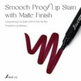 thumbnail image 2 of SORME Smooch Proof Lip Stains with Matte Finish, Long lasting with A Felt-tip Nib Precision Lip Marker, Gluten Free, Vegetable Dye Based, Smear Proof, and Color Pop Lip Stain Marker - Vamp, 2 of 6