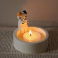 thumbnail image 2 of Portavelas de Gatito de , Candelabro de Calentando Patas, Soporte de Caja de Almacenamiento Hecho A Mano DIY, DecoracióN del Hogar B, 2 of 5