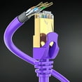thumbnail image 5 of Cat 7 Ethernet Cable 15 ft - (2 Pack) High-Speed Cat7 Internet & Network LAN Patch Cables, RJ45 Connectors - Perfect for Gaming, Streaming, and More (Purple), 5 of 7