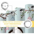 thumbnail image 6 of Easter Bunny Blackout Curtains for Bedroom/Living Room, Thermal Insulated Kitchen Curtains, Easter Eggs Spring Farmhouse Wood Grain Teal Blue Grommet Darkening Window Treatment Drapes 52"x84"x2, 6 of 8