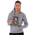thumbnail image 3 of Betty Boop Sweet Strong Anchor Tattoo Women Plus Size Hoodie Brisco Brands 2X, 3 of 4