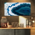thumbnail image 3 of Designart 'Blue Brazilian Geode ' Abstract Canvas Wall Art Print, 3 of 3