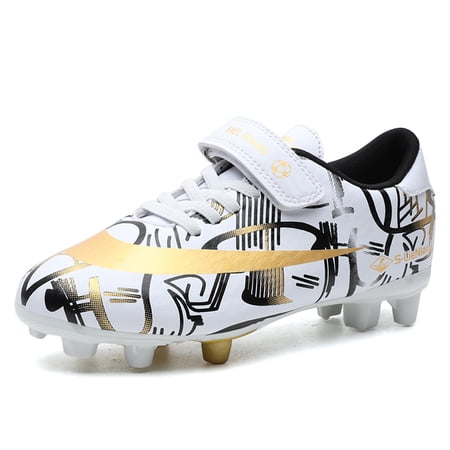 Child Soccer Cleats Boy and Girl Spikes Training Football Boots