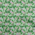 thumbnail image 1 of oneOone Polyester Spandex Light Green Fabric Tropical Leaf Dress Material Fabric Print Fabric By The Yard 56 Inch Wide, 1 of 5