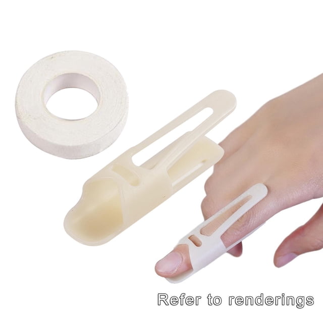 Finger Splints Adjustable Support Immobilization Lightweight Simple Permeability 63-69mm