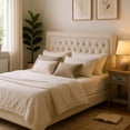 thumbnail image 4 of Cama Easy Living Linen King Size Beige, 4 of 5