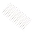 thumbnail image 2 of 15 Uds agujas para rebordear agujas abiertas medias de acero inoxidable para DIY collar Manual hilo costura alfileres, 2 of 5