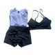 thumbnail image 1 of Traje de baño de manga larga para mujer, pantalones cortos de natación de verano para fiesta en la playa, SPA SG, 1 of 8