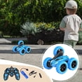 thumbnail image 1 of Coche acrobático teledirigido con detección de gestos, vehículo de juguete para niños, carreras de acrobacias, coches controlados por gestos de mano, Azul, 1 of 10