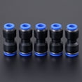 thumbnail image 4 of 5pcs accesorios neumáticos Push en conectores reductores rectos para la manguera de agua de aire Piezas neumáticas de plástico PG10-8 10 mm Agujero a 8 mm, 4 of 6