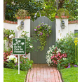 thumbnail image 4 of Eveokoki Please Do Not Pick The Flowers Sign with Stake Metal Yard Sign Garden Signs Outdoor for Lawn Yard Garden Decor, Easy to Install 4.6 x 6Inch, 4 of 6