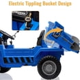 thumbnail image 3 of Vehículo de Construcción para Niños con Control Remoto 12V Azul, 3 of 7