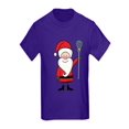 thumbnail image 1 of CafePress - Lacrosse Santa Personalized Kids Dark T Shirt - Kids Dark T-Shirt, 1 of 1