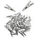 thumbnail image 3 of 100 Piezas Pinzas de de Metal Abrazaderas de de 35 mm, Clip de Prueba Clip de Cable, Clips Reutilizables Hechos a Mano para SM SunniMix Pinzas de cocodrilo, 3 of 7