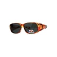 thumbnail image 2 of Polarized Womens Floral Print Fit Over Rectangular 54mm Sunglasses Orange Red, 2 of 4