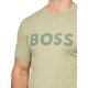 thumbnail image 3 of Camiseta BOSS Bold Logo Jersey de manga corta en verde musgo XXL, 3 of 3