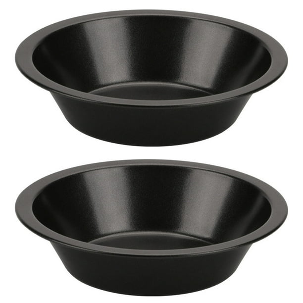 2 bandejas para hornear pizza redondas antiadherentes para hornear pizza y pasteles.