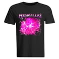 thumbnail image 4 of Graphic Tennis Tees for Women Casual Everyday Women's T Shirts with Comfortable Fit Breathable for Daily Activities Travel Lightweight Basic Tee for Ladies Red XXL, 4 of 6