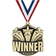 thumbnail image 1 of Winner Medals, 2" Gold Diecast Winner Medal Award 5 Pack, 1 of 2